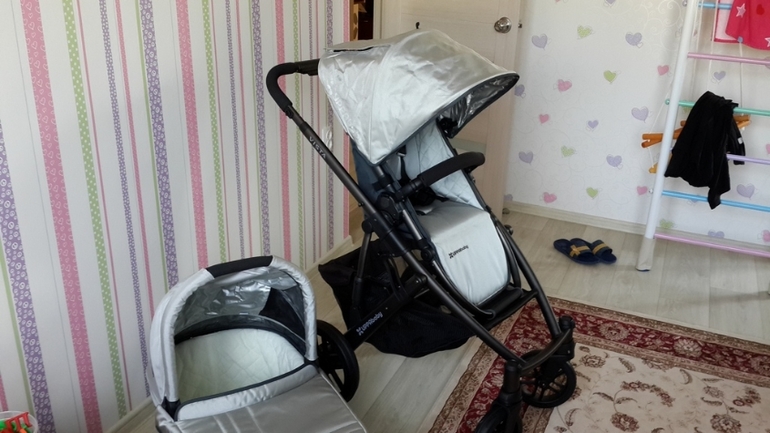 Uppababy Vista mica (silver)