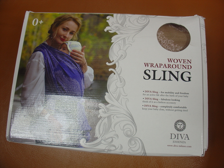 Тест-драйв слинг-шарфа Diva Essenza Moka