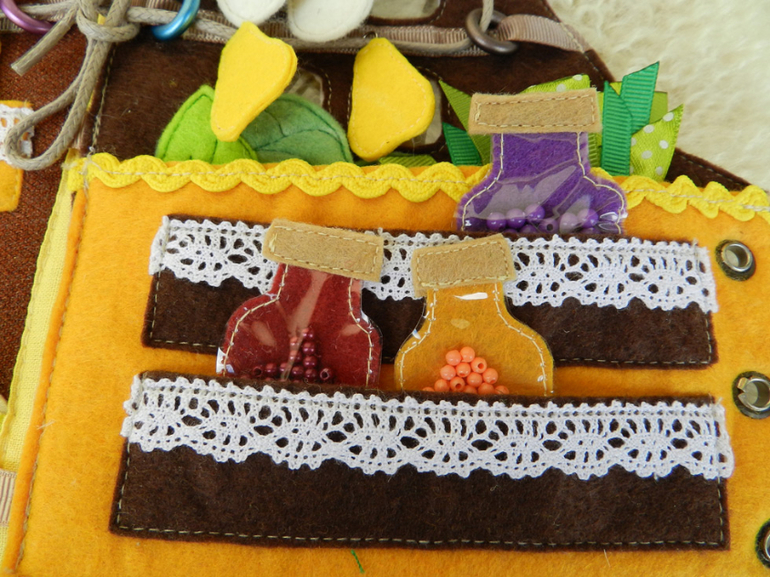 Развивающая книжка про мишку