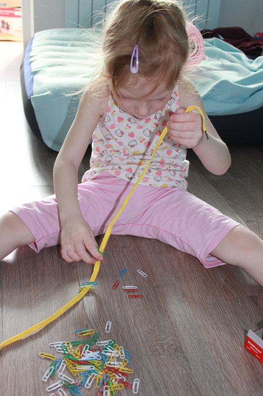 Развиваем мелкую моторику.