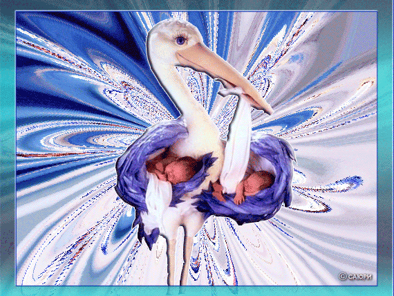 волшебный аист:)