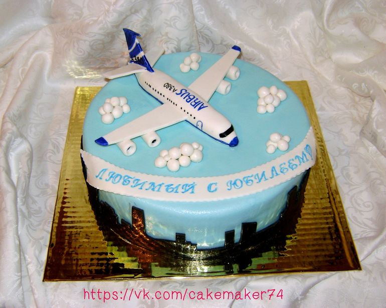 торт Самолет