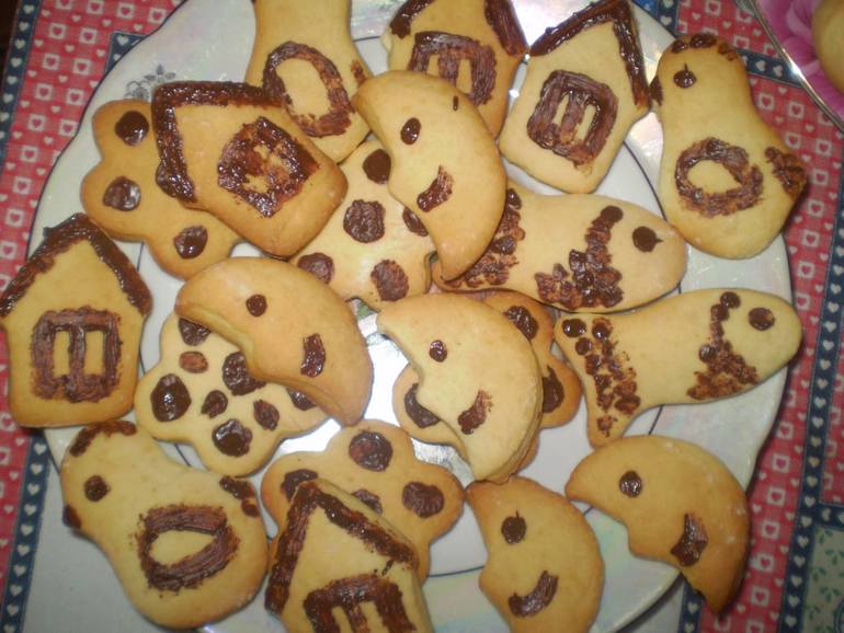 Пекли  печеньки