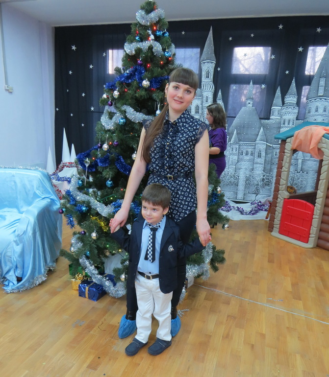 Наш первый новогодний утренник в детском саду!!!