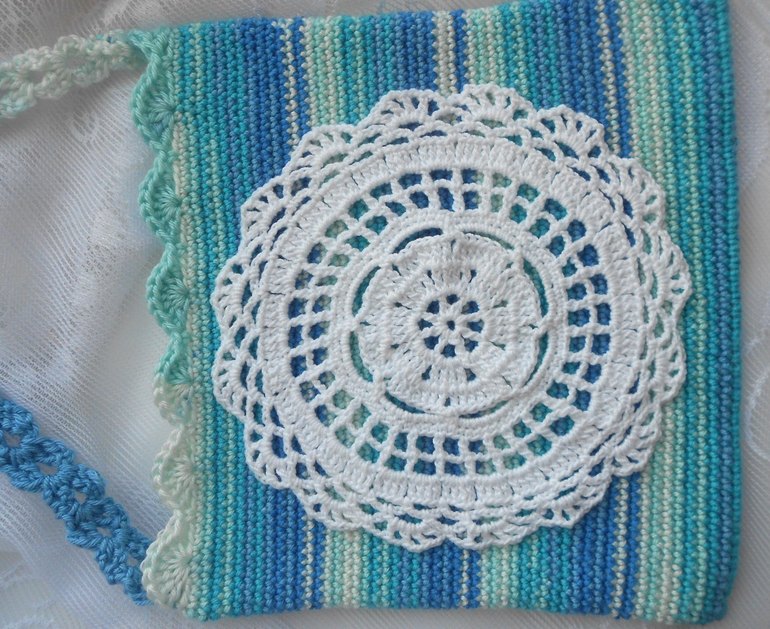 сумочка детская  15х15 см в морском стиле