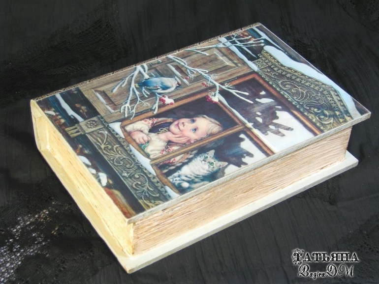 Шкатулка "Зимняя сказка"