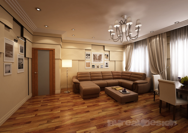 Дизайн интерьера от частных дизайнеров Ольги и Евгения Дьячук.