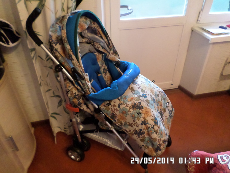 Коляска трость Zooper Twist серия Smart Mountian Flowers