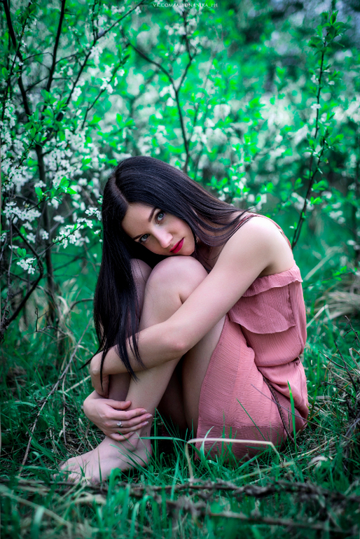 Цветочная фотосессия. Юлия.