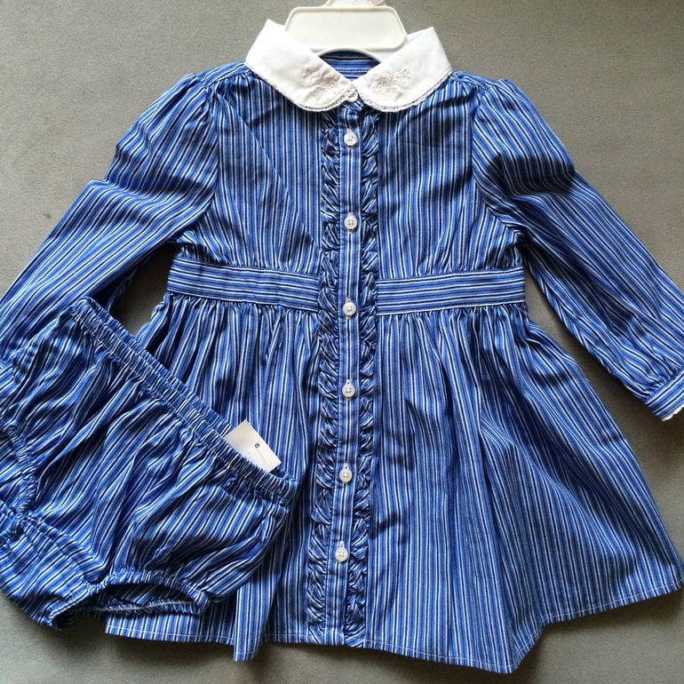 ralph lauren платье - рубашка 9 мес. 1800 руб.