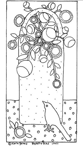 Наивная живопись Карлы Жерар