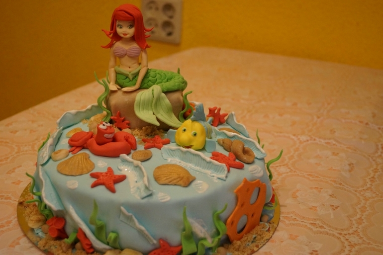 красивый торт на день рождения!