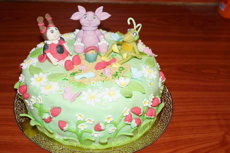 Торт"Лунтик и друзья"