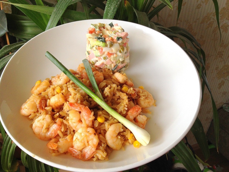 Обед на скорую руку...