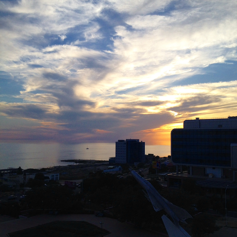 Местами у нас красиво...