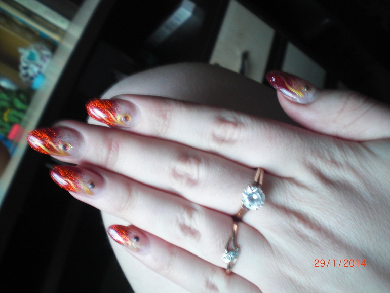 мои ноготки )