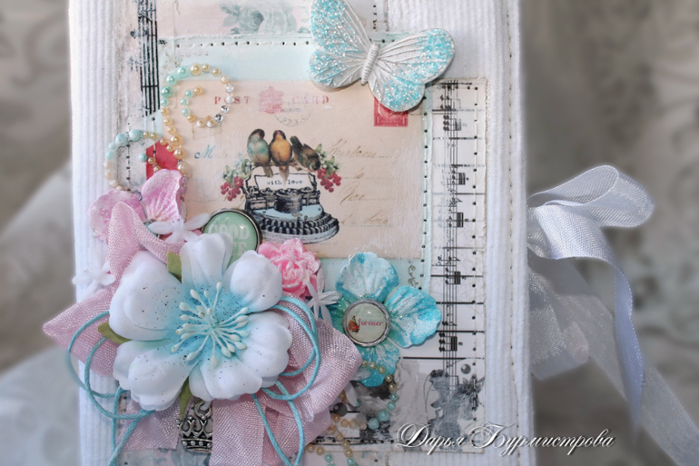 Нежный блокнотик.