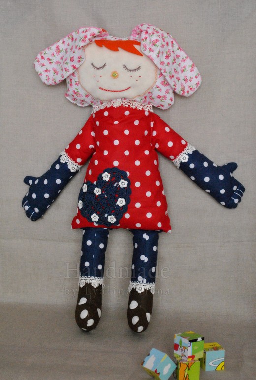 Сплюшка-Заюшка дочурке ко дню Св. Валентина