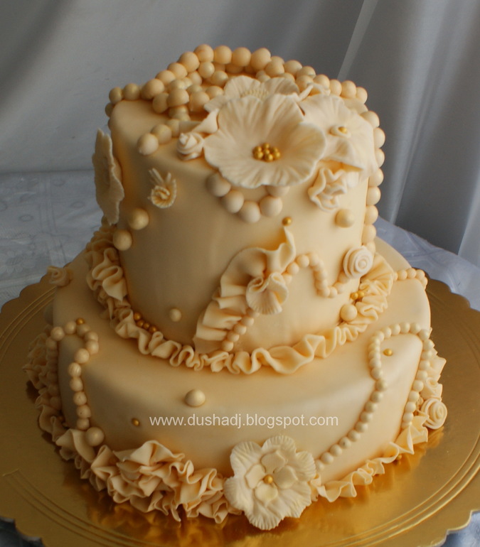 Жемчужный тортик.