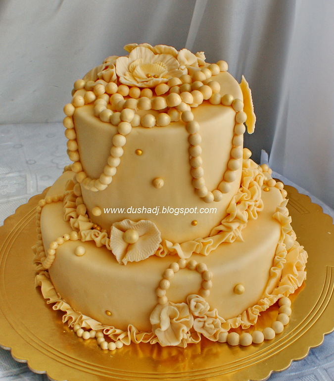 Жемчужный тортик.