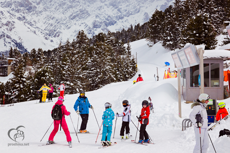 Сборы горнолыжной школы "Кант" или один день В Бормио