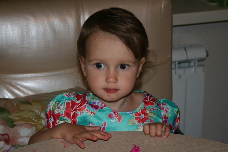 Нюсе 2 годика