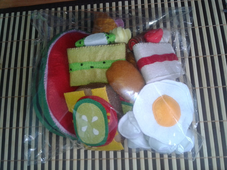 Еда из фетра. Дубль 2