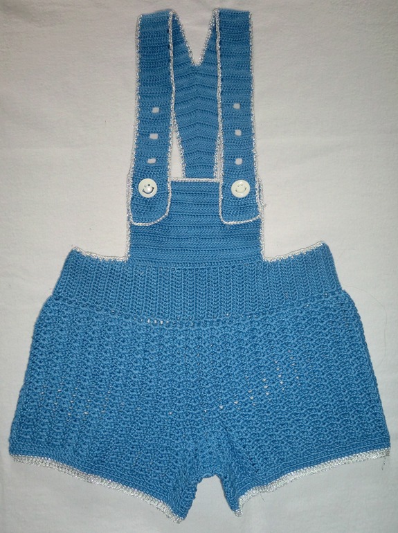 Шорты-комбинезон