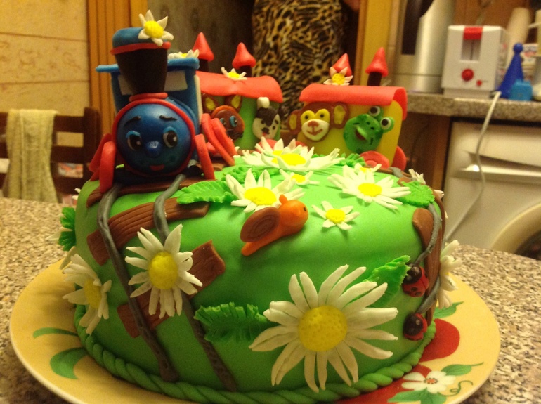 Мой первый тортик!)))