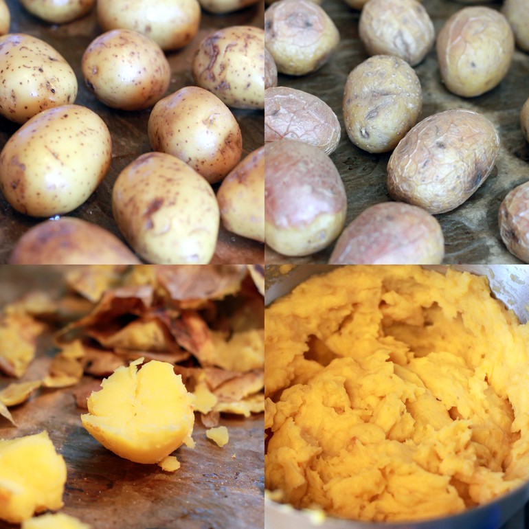 Картофельные пирожки с мясом