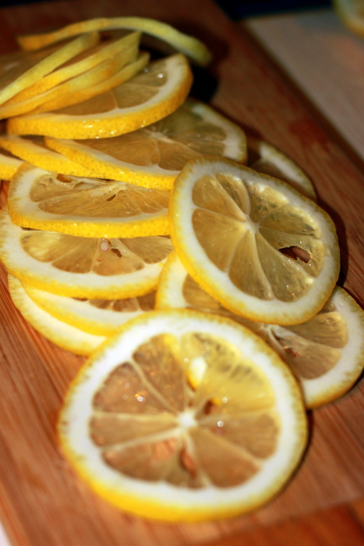 Лимонно-миндальный торт