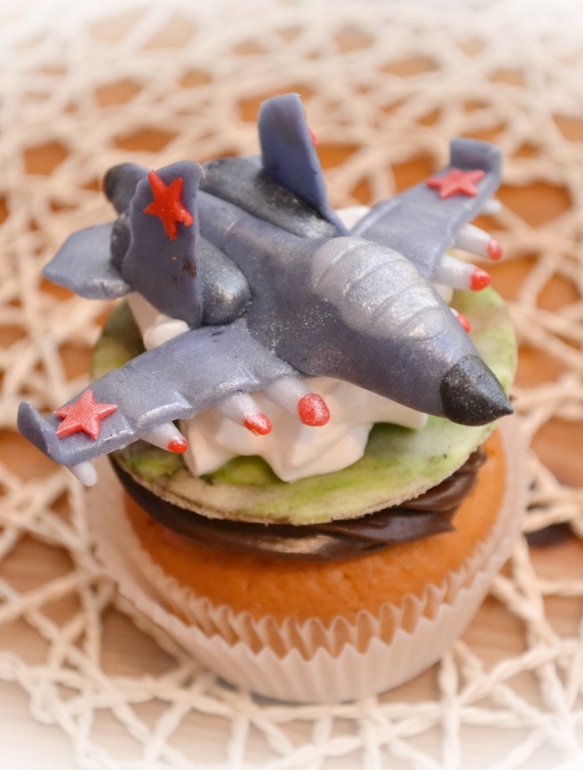 Капкейки к 23 февраля