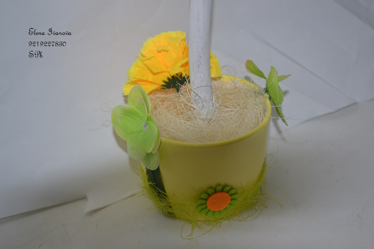 Тоже захотелось человеческий топиарий наваять и чашку