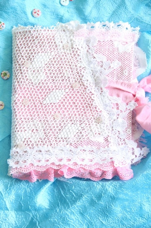 Мой шебби бук в подарок дочки подружки, на годик