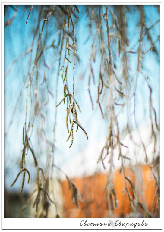 У нас тоже мороз)))