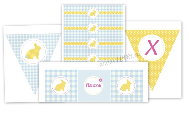 Пасхальные наборы для декора.