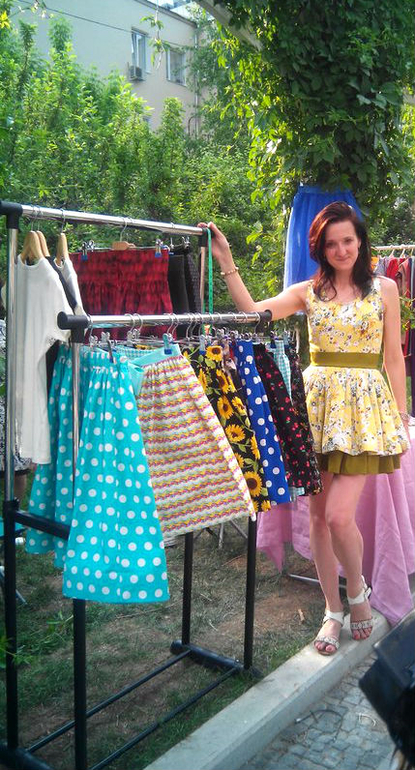 наша выставка с Олечкой!