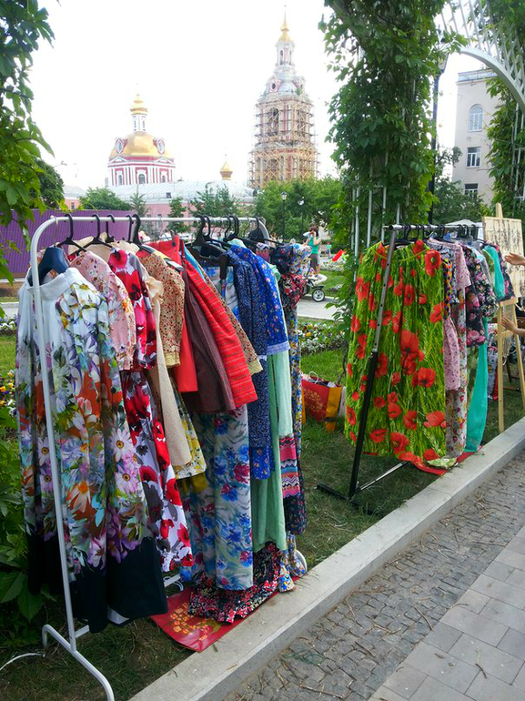 наша выставка с Олечкой!