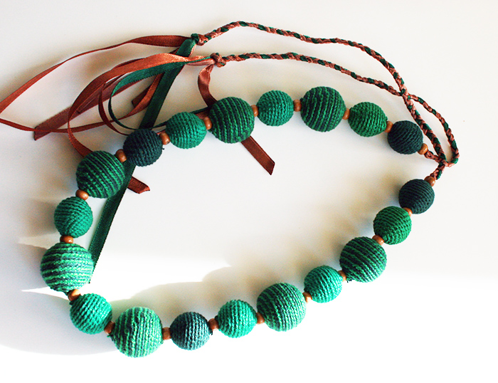 Слингобусы "Хвойный лес". 800руб.