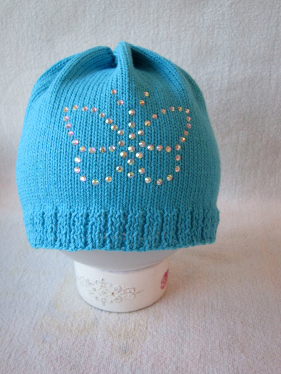 Шапочка с бабочкой)