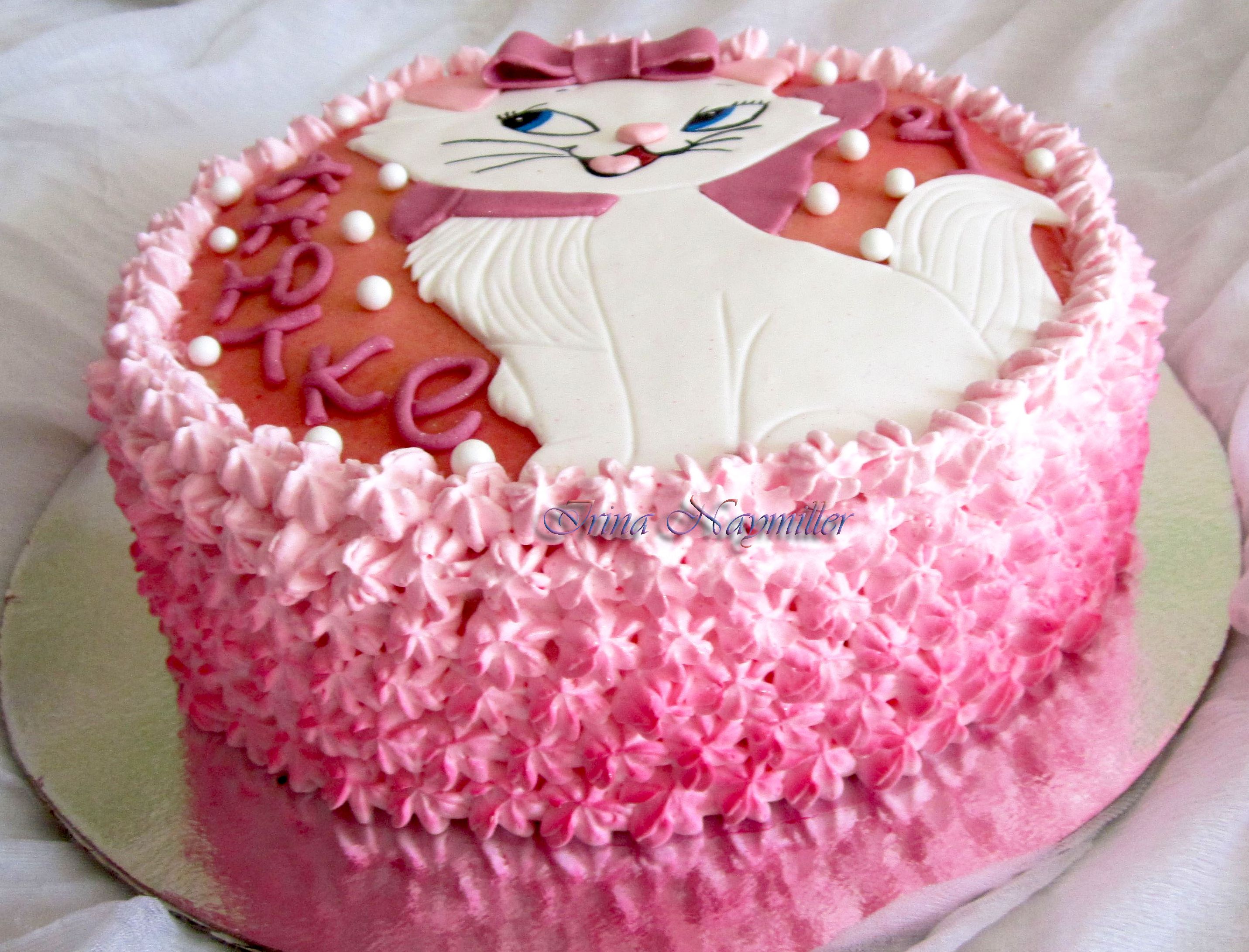 Торт для девочки 10 лет кремовый