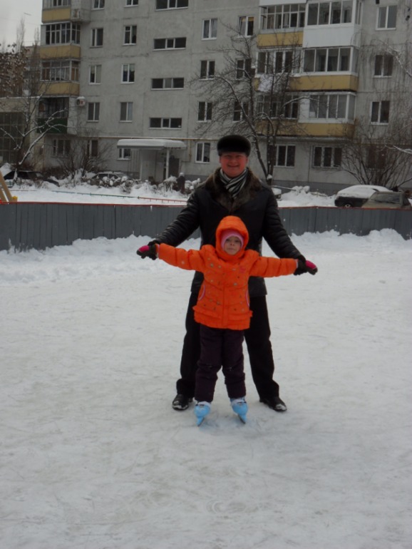 гелька и коньки