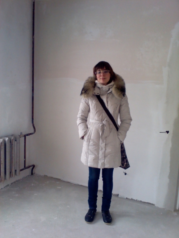 были в новом доме..