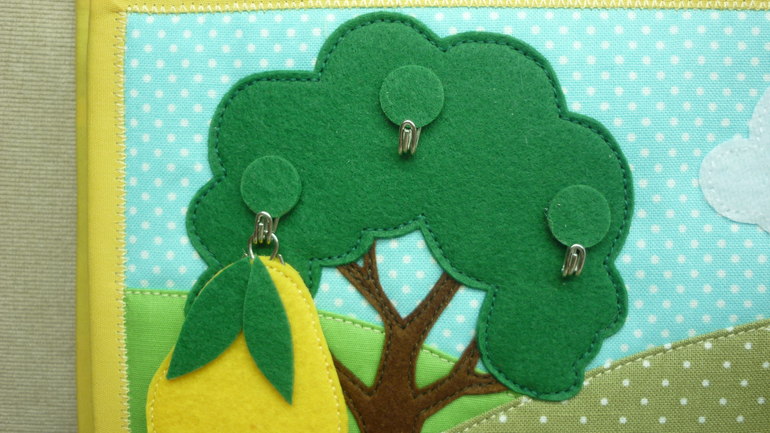 Развивающая книжечка для Ники!