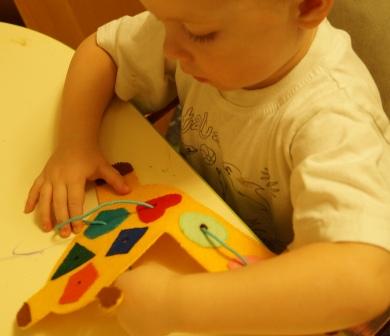 Развивающие пособия из фетра.