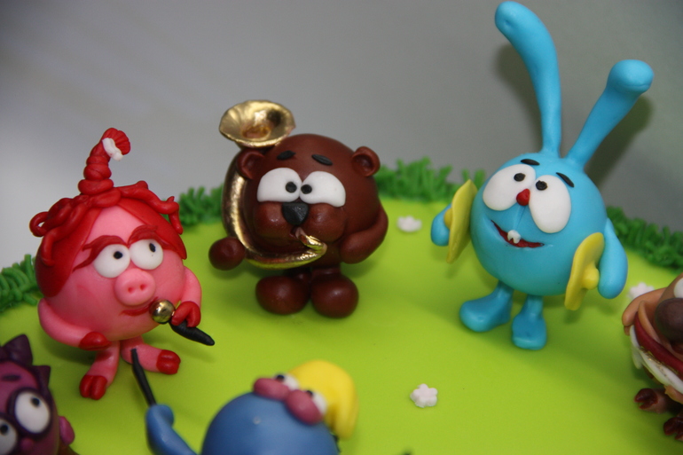 Торт СМЕШАРИКИ-ОРКЕСТР.