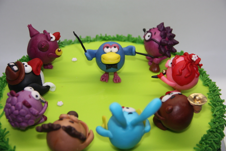 Торт СМЕШАРИКИ-ОРКЕСТР.