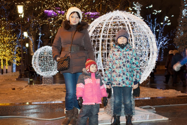Новогодняя Москва