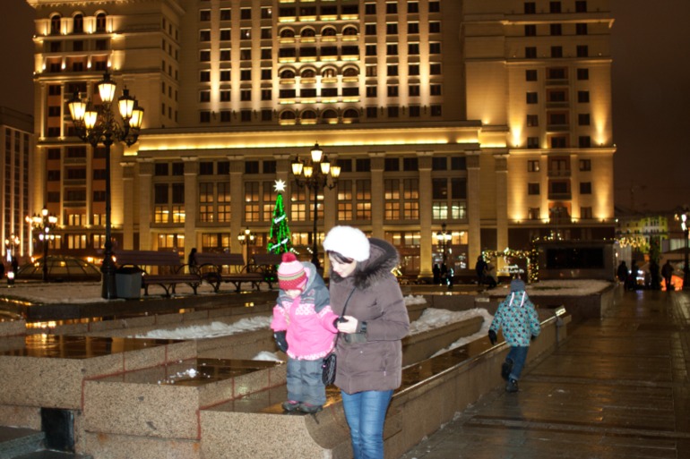 Новогодняя Москва