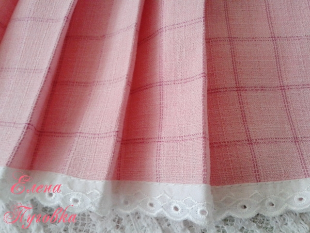 Юбочки в клеточку для моих деточек!